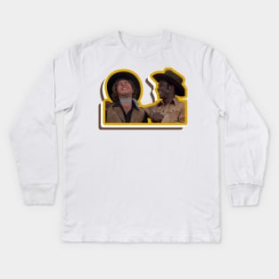 Sheriff Bart & The Waco Kid: BFFs Forever Kids Long Sleeve T-Shirt